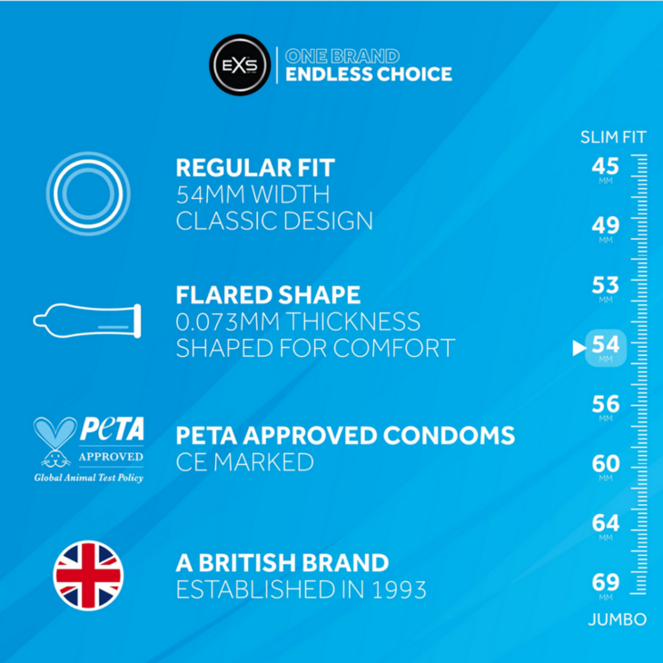 EXS Smiley Face Regular - Condooms - 12 Stuks