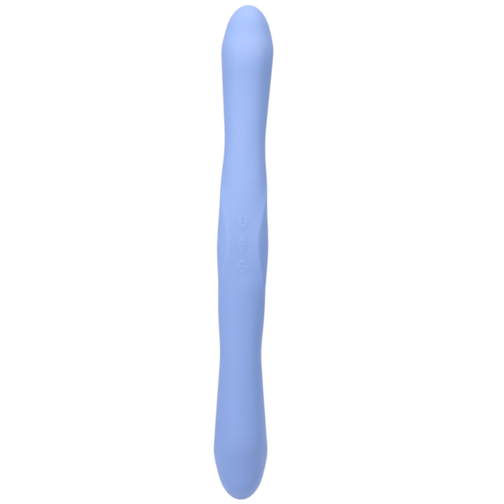 Duet - Double Ended Vibrator met Draadloze Afstandsbediening - Periwinkle