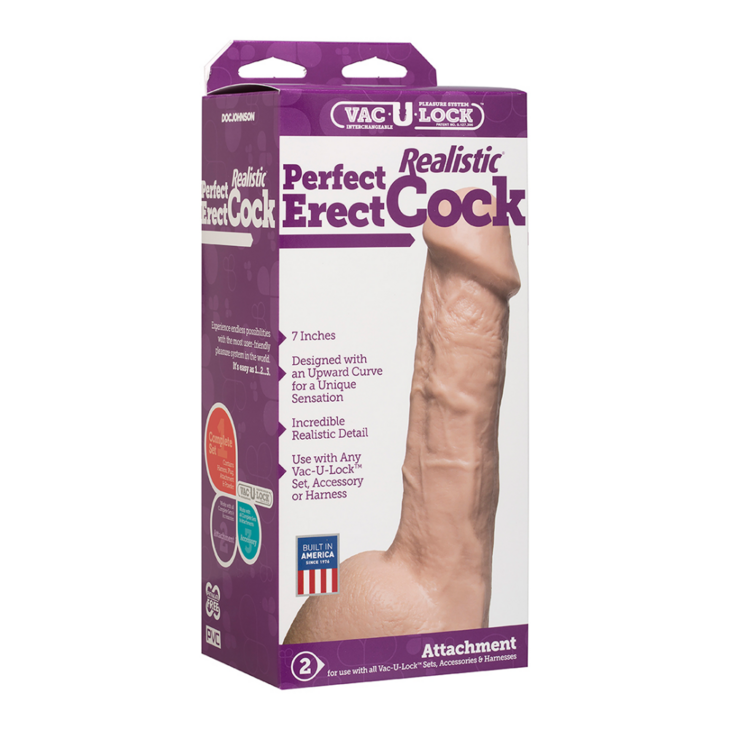 Perfect Erect Realistic Cock