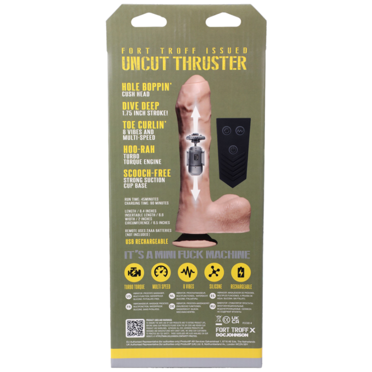 Uncut Thruster - Mini Fuck Machine