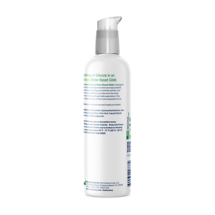 Natuurlijke Glijmiddel - 8 fl oz / 236 ml