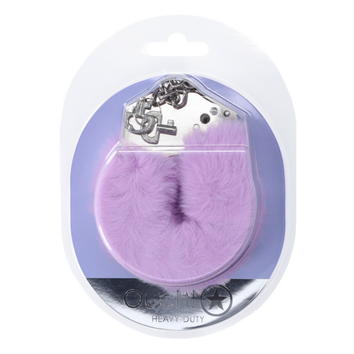 Zware Fluffy Handboeien - Lavendel