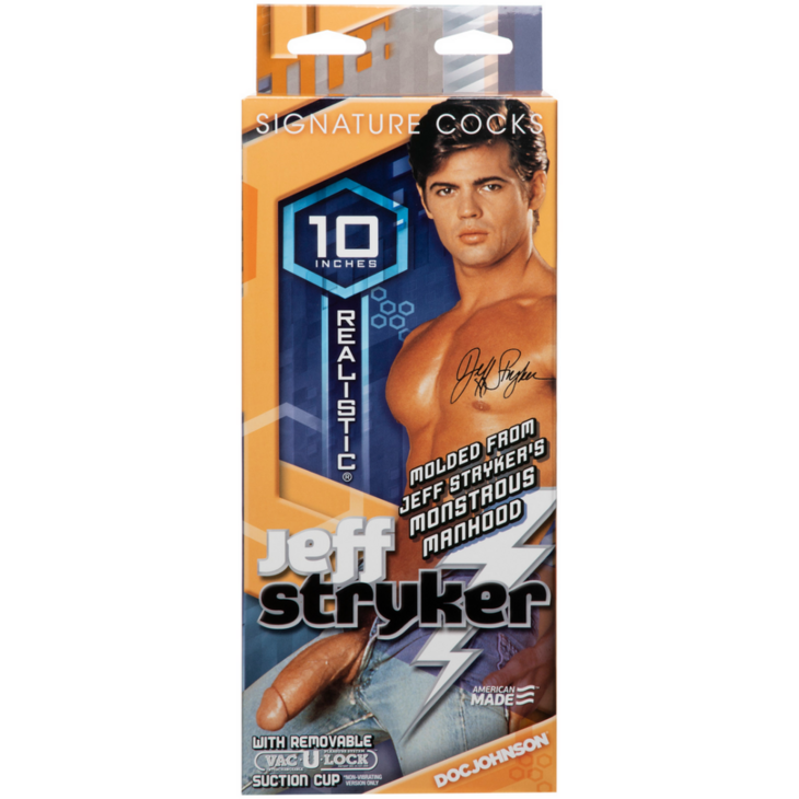 Jeff Stryker - Realistische Dildo met Vac-U-Lock Zuignap