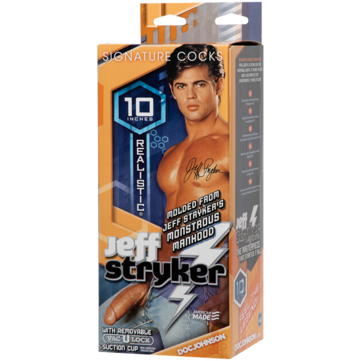 Jeff Stryker - Realistische Dildo met Vac-U-Lock Zuignap
