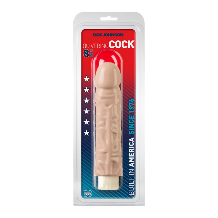 Trillende Pik - Realistische Multispeed Vibrator - 8 / 20 cm