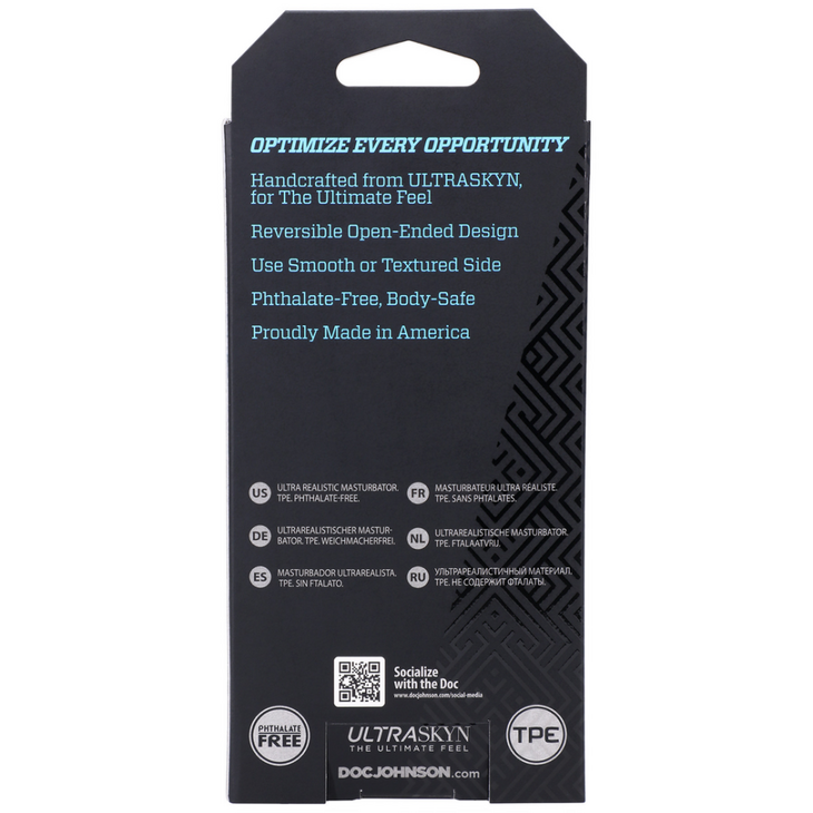 Rollerball - Omkeerbare ULTRASKYN Masturbator