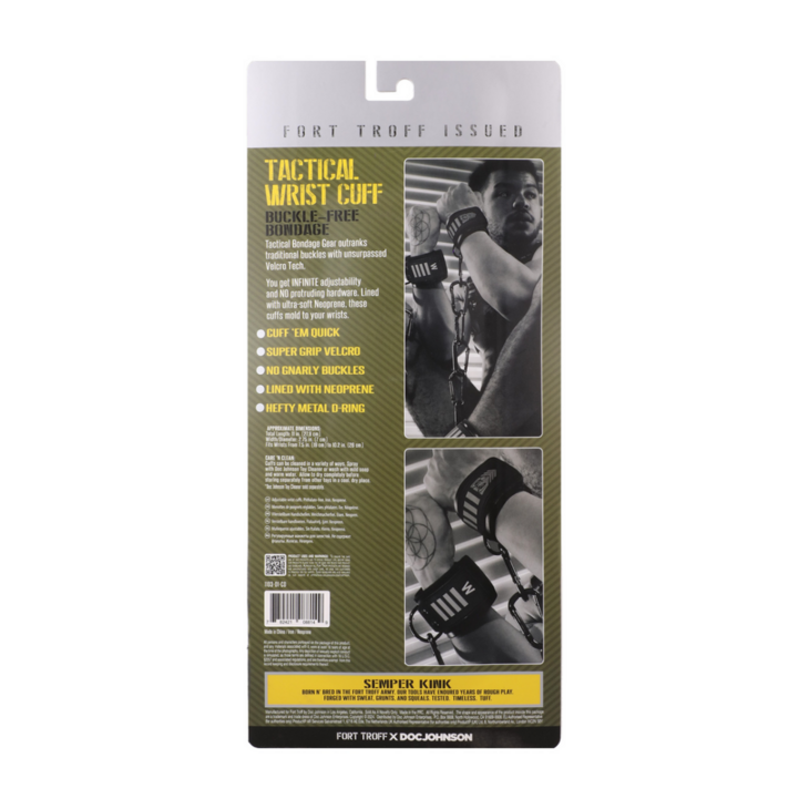 Tactische Polsboeien - Zwart/Groen