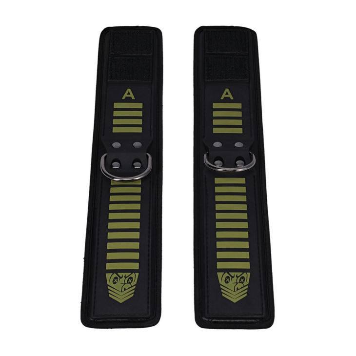 Tactische Enkelboeien - Zwart/Groen