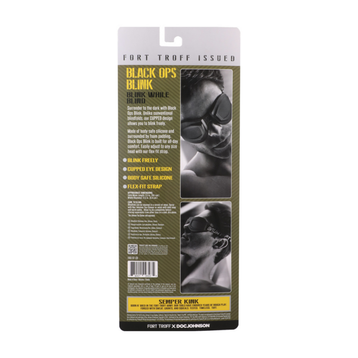 Black Ops Blink - Blinddoek - Zwart