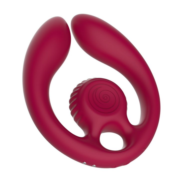 GIZI Duo - Dual Couples Stimulator - Bordeauxt