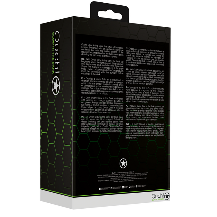 Sling Harness - Glow in the Dark - S/M