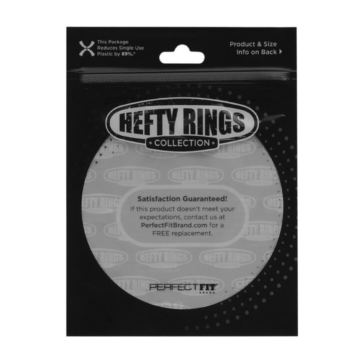 Silicone Hefty Ring Classic - Cockring - 1,75 / 4,4 cm - Huidskleur 2