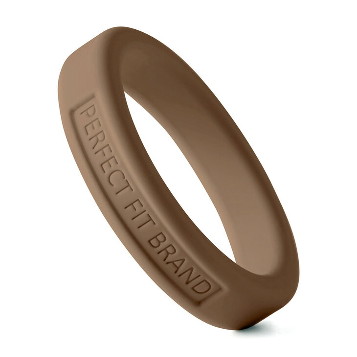Silicone Hefty Ring Classic - Cockring - 1,75 / 4,4 cm - Huidskleur 3