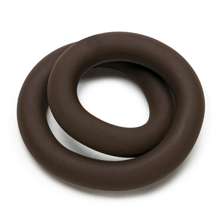 Silicone Hefty Wrap Ring - Cockring - 9 / 22,9 cm - Huidskleur 1