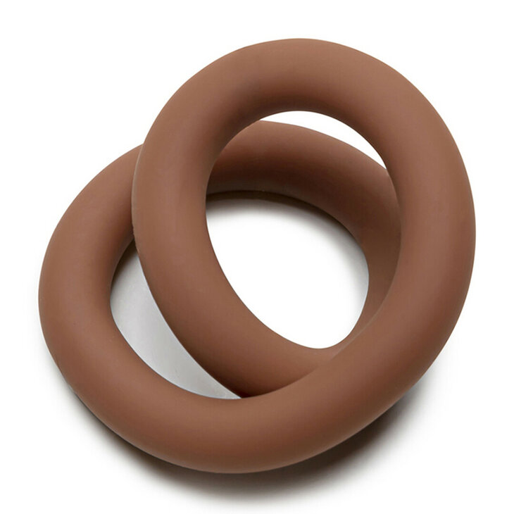 Siliconen Hefty Wrap Ring - Cockring - 9 / 22,9 cm - Huidskleur 2