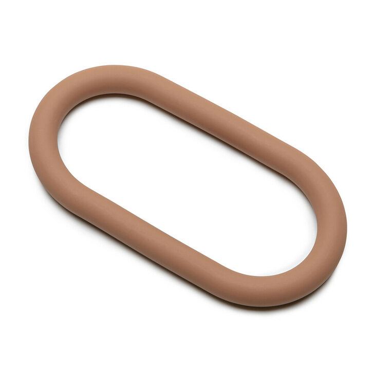 Siliconen Hefty Wrap Ring - Cockring - 9 / 22,9 cm - Huidskleur 3