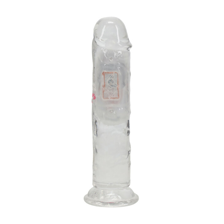 LED Vibrerende Rechte Penis - 6 / 15 cm - Transparant