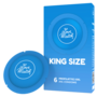 King Size - Condoms - 2.4 " / 60 mm - 6 Pieces