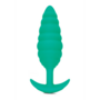 Twist Texture Plug - Vibrating Butt Plug