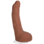 Leo Vice - ULTRASKYN - met Verwijderbare Zuignap - 6 / 15 cm - Caramel