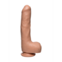 Uncut D - Realistic FIRMSKYN Dildo with Balls - 9" / 22 cm
