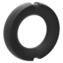 De Paradox - Silicone/Metal Cock Ring - 45mm - Zwart