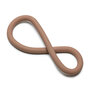 Siliconen Hefty Wrap Ring - Cockring - 12 / 30,5 cm - Huidskleur 3