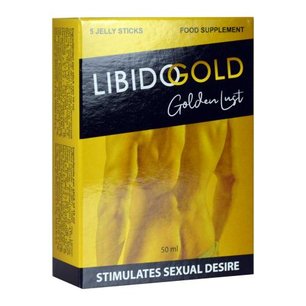 Libido Gold Golden Lust - Lustopwekker Voor Man En Vrouw - 5 sachets Libido Gold Golden Lust - Lustopwekker Voor Man En Vrouw - 5 sachets