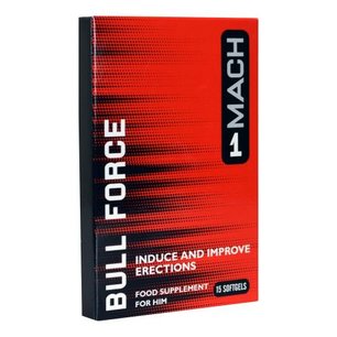 Mach 1 - Bull Force Lustopwekker Voor Mannen - 15 softgels Mach 1 - Bull Force Lustopwekker Voor Mannen - 15 softgels