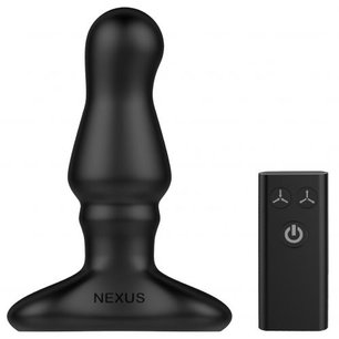 Nexus - Bolster Vibrerende en Opblaasbare Prostaat Plug - diameter 46 mm Nexus - Bolster Vibrerende en Opblaasbare Prostaat Plug - diameter 46 mm