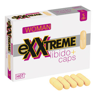 HOT EXXtreme Libido Stimulerende Capsules Voor Vrouwen - 5 stuks HOT EXXtreme Libido Stimulerende Capsules Voor Vrouwen - 5 stuks