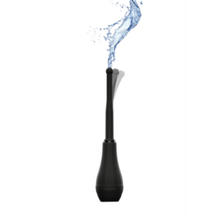 Ergoflo - Silicone Flex Tip voor Anale Douche - 8 / 20 cm - Zwart Ergoflo - Silicone Flex Tip voor Anale Douche - 8 / 20 cm - Zwart
