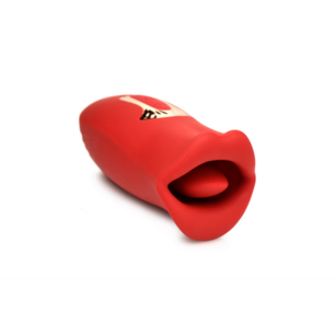 Kiss and Tell - Silicone Kissing en Vibrerende Clitorisstimulator - Rood Kiss and Tell - Silicone Kissing en Vibrerende Clitorisstimulator - Rood
