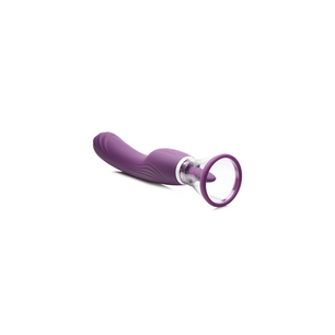 Lickgasm - 8x Licking en Sucking Vibrator - Paars Lickgasm - 8x Licking en Sucking Vibrator - Paars