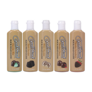 Slick Head Glide - Chocolates - 5 Pack - 1 fl oz / 29 ml Slick Head Glide - Chocolates - 5 Pack - 1 fl oz / 29 ml