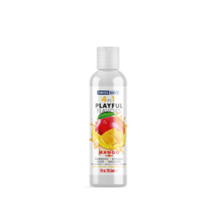 4 in 1 Lubricant met Mango Smaak - 1 fl oz / 30 ml 4 in 1 Lubricant met Mango Smaak - 1 fl oz / 30 ml