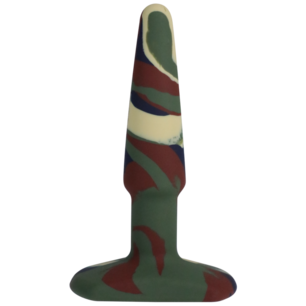 Groovy - Silicone Anale Plug - 4 / 10 cm - Camouflage Groovy - Silicone Anale Plug - 4 / 10 cm - Camouflage