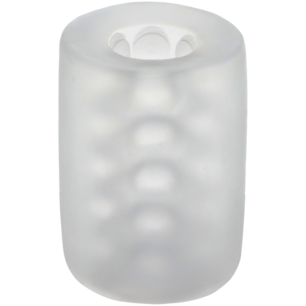 Glow Helping Head - Masturbator Sleeve - Frost / Groen Gloed Glow Helping Head - Masturbator Sleeve - Frost / Groen Gloed